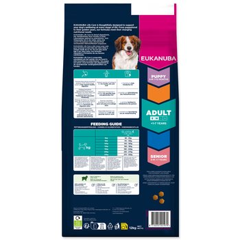 Krmivo EUKANUBA Adult Small and Medium rich in lamb 12 kg-KS