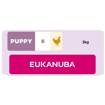 Krmivo EUKANUBA Puppy Small rich in fresh chicken 3kg-KS
