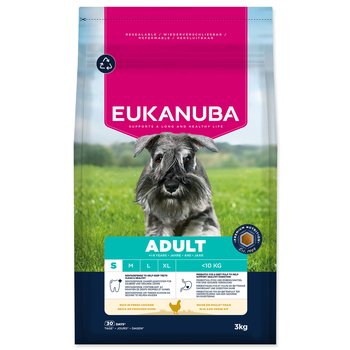 Krmivo EUKANUBA Adult Small breed rich in fresh chicken 3 kg-KS