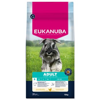 Krmivo EUKANUBA Adult Small rich in fresh chicken 15kg-KS