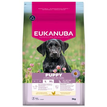 Krmivo EUKANUBA Puppy Large rich in fresh chicken 3 kg-KS