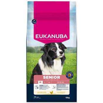 Krmivo EUKANUBA Senior Medium rich in fresh chicken 15 kg-KS