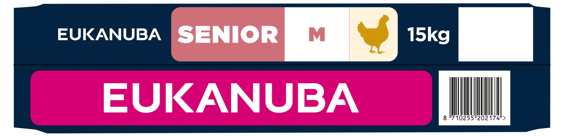 Krmivo EUKANUBA Senior Medium rich in fresh chicken 15 kg-KS