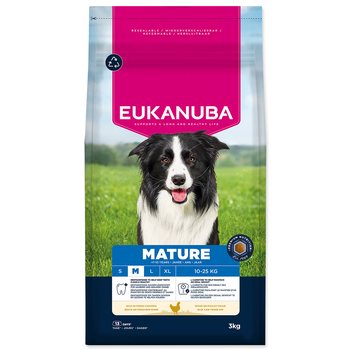 Krmivo EUKANUBA Mature Medium rich in fresh chicken 3kg-KS