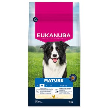 Krmivo EUKANUBA Mature Medium rich in fresh chicken 15 kg-KS