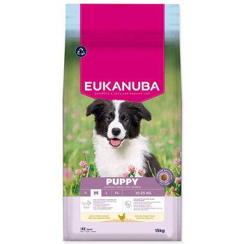 Krmivo EUKANUBA Puppy Medium rich in fresh chicken 15 kg-KS