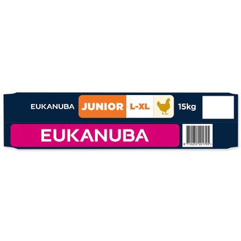 Krmivo EUKANUBA Junior Large rich in fresh chicken 15 kg-KS