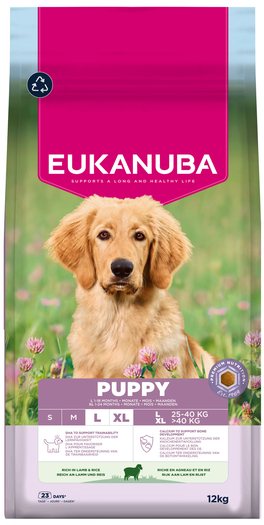 Krmivo EUKANUBA Puppy Large rich in lamb 12kg-KS