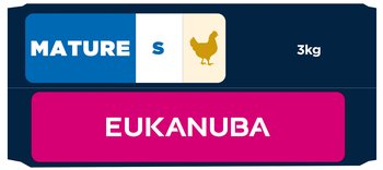 Krmivo EUKANUBA Mature Small rich in fresh chicken 3kg-KS