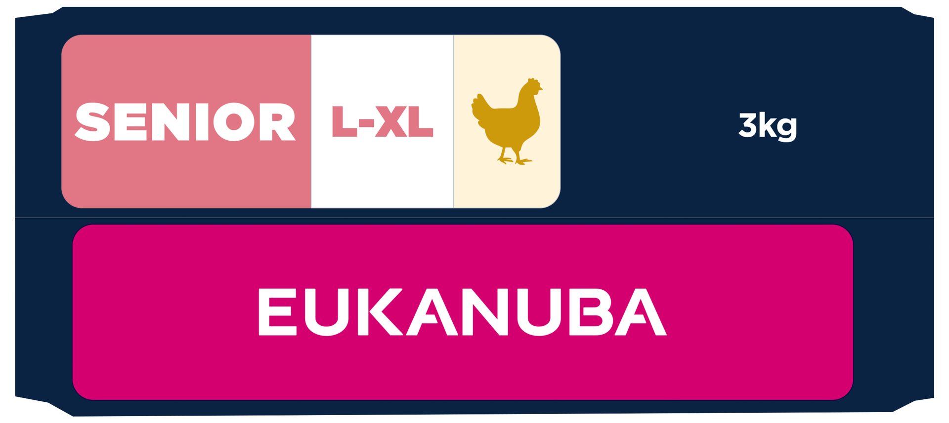 Krmivo EUKANUBA Senior Large rich in fresh chicken 3kg-KS