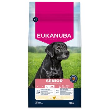 Krmivo EUKANUBA Senior Large rich in fresh chicken 15 kg-KS