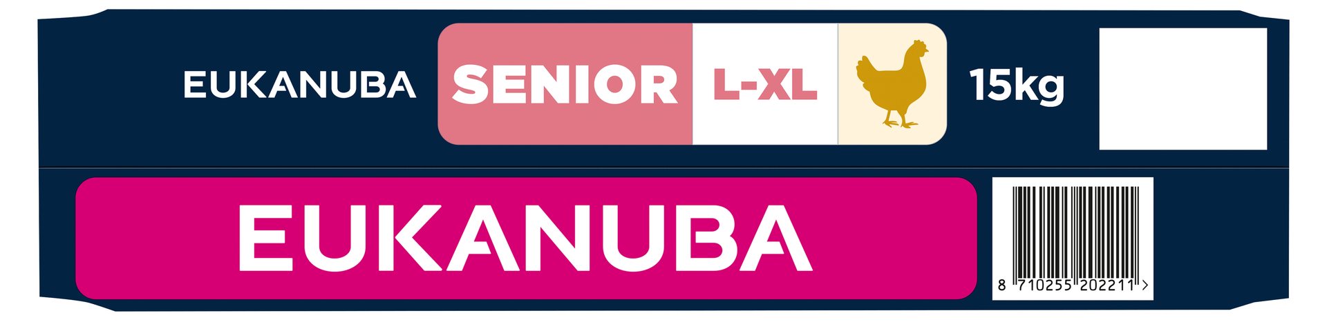 Krmivo EUKANUBA Senior Large rich in fresh chicken 15 kg-KS