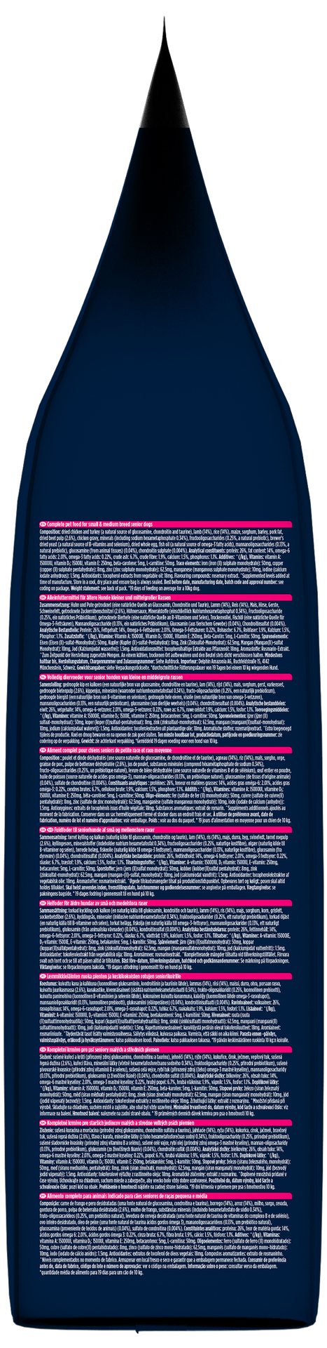 Krmivo EUKANUBA Senior Small and Medium rich in lamb 3 kg-KS