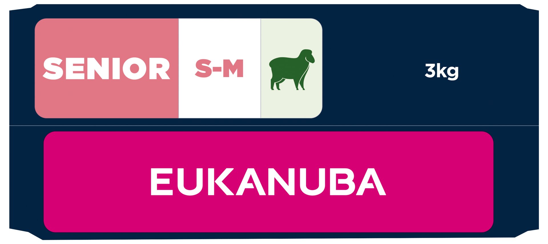 Krmivo EUKANUBA Senior Small and Medium rich in lamb 3 kg-KS
