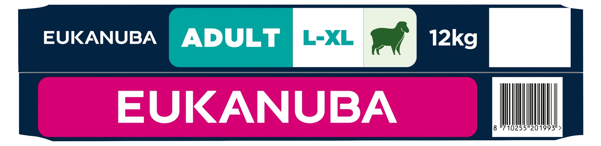 Krmivo EUKANUBA Adult Large rich in lamb and rice 12 kg-KS