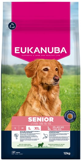 Krmivo EUKANUBA Senior Large rich in lamb 12kg-KS