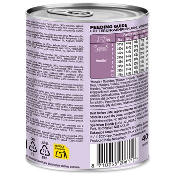 Konzerva EUKANUBA Puppy bohatá na krůtí s mrkví 400 g-KS