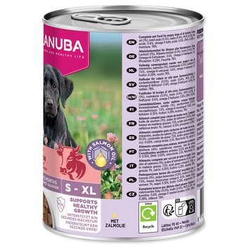 Konzerva EUKANUBA Puppy bohatá na hovězí s dýní 400 g -KS