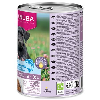 Konzerva EUKANUBA Puppy bohatá na pstruha s batáty 400 g-KS