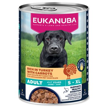 Konzerva EUKANUBA Adult bohatá na krůtí s mrkví 400 g-KS