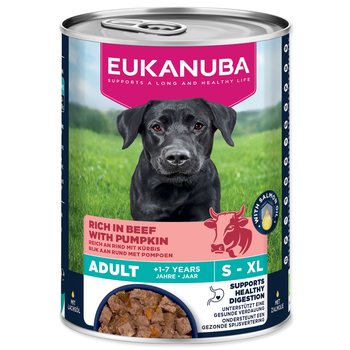 Konzerva EUKANUBA Adult bohatá na hovězí s dýní 400 g-KS