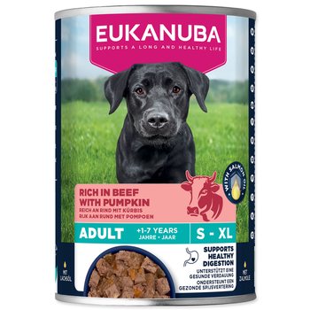 Konzerva EUKANUBA Adult bohatá na hovězí s dýní 400 g-KS