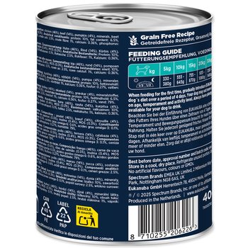 Konzerva EUKANUBA Adult bohatá na hovězí s dýní 400 g-KS