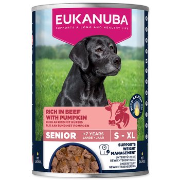 Konzerva EUKANUBA senior bohatá na hovězí s dýní 400 g-KS