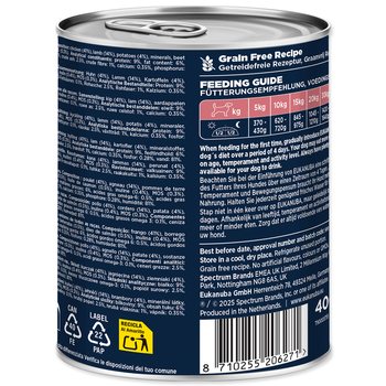 Konzerva EUKANUBA Senior bohatá na jehněčí s bramborami 400 g-KS