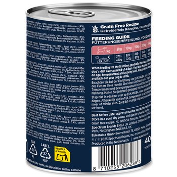 Konzerva EUKANUBA Senior bohatá na pstruha s batáty 400 g -KS