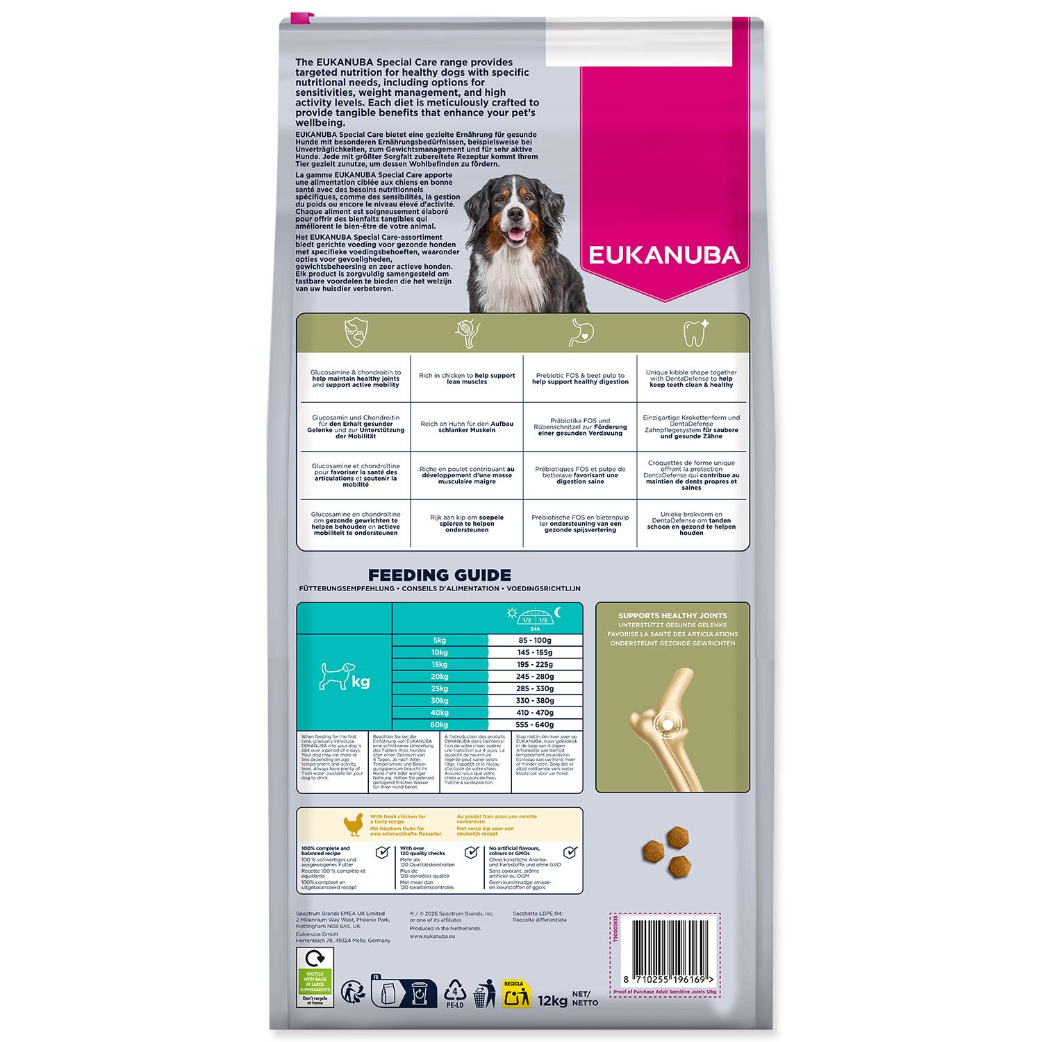 Krmivo EUKANUBA Special Care Sensitive Joints 12kg-KS