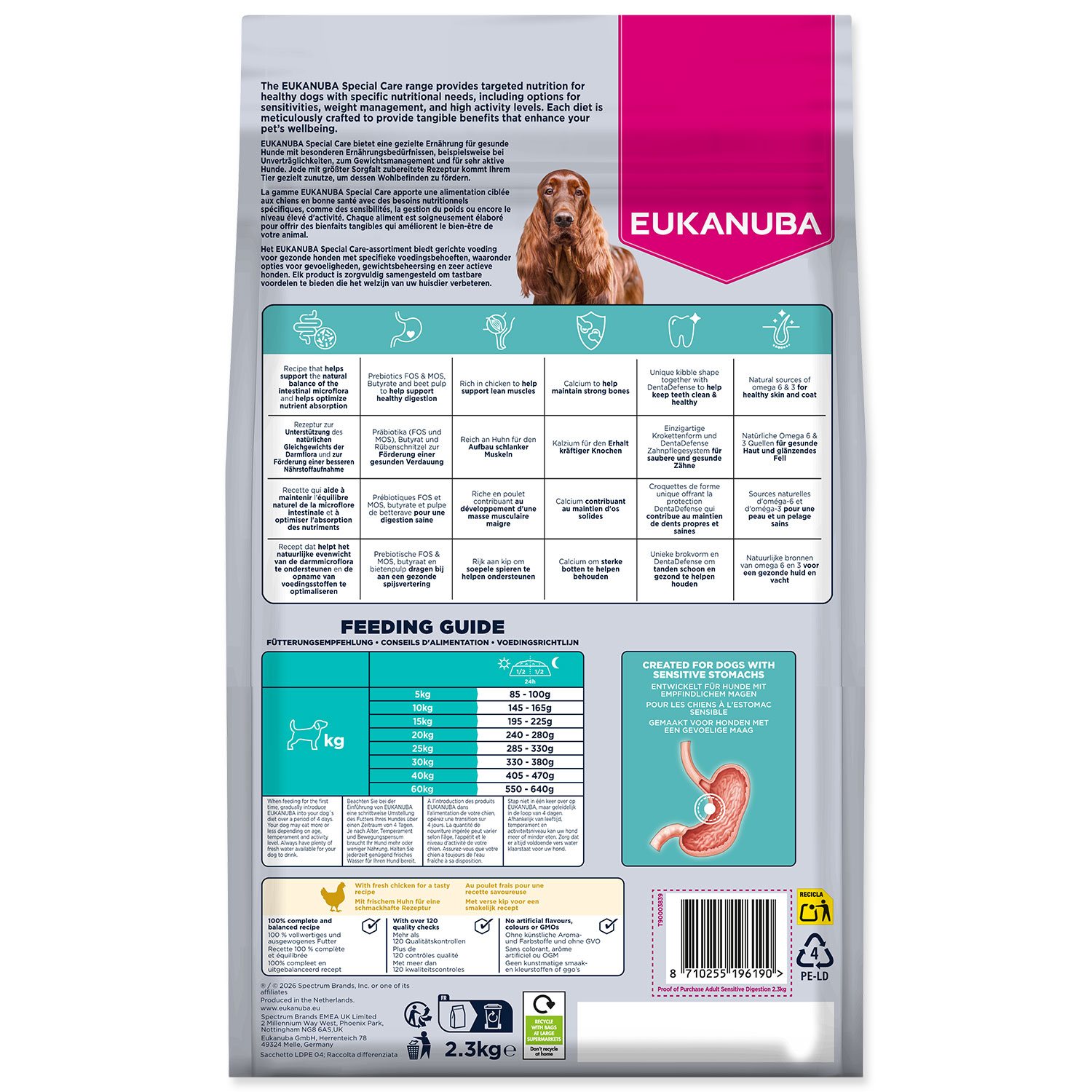Krmivo EUKANUBA Special Care Sensitive Digestion 2,3kg