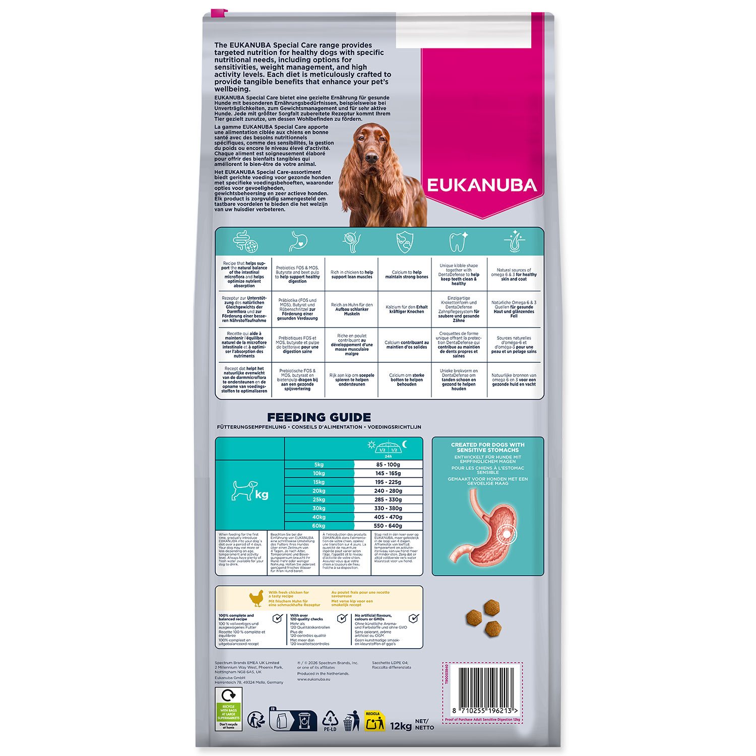 Krmivo EUKANUBA Special Care Sensitive Digestion 12kg