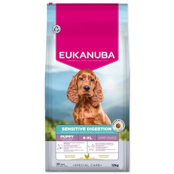 Krmivo EUKANUBA Special Care Puppy Sensitive Digestion 12kg-KS