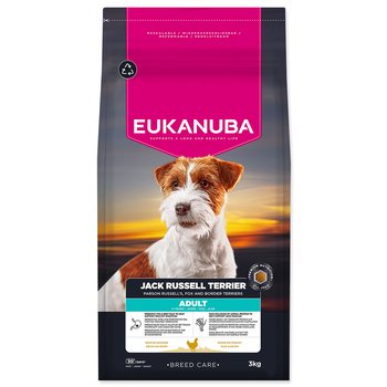 Krmivo Eukanuba Breed Care Adult chicken Jack Russell Terrier 3 kg-KS