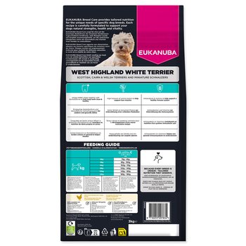 Krmivo Eukanuba Breed Care Adult chicken West Highland White Terrier 3 kg-KS