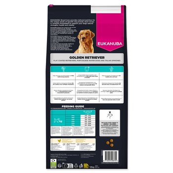 Krmivo Eukanuba Breed Care Adult chicken Golden Retriever 12 kg-KS
