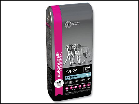 Krmivo EUKANUBA Puppy & Junior Large 18kg-KS