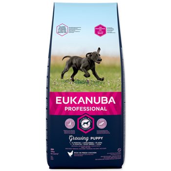Krmivo EUKANUBA Puppy & Junior Large 18kg-KS