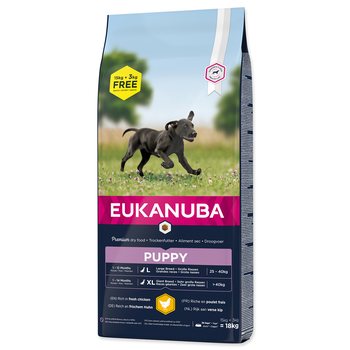 Krmivo EUKANUBA Puppy Large 15+3kg ZDARMA-KS