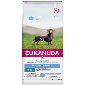 Krmivo EUKANUBA Daily Care Adult Medium Weight Control 15kg-KS