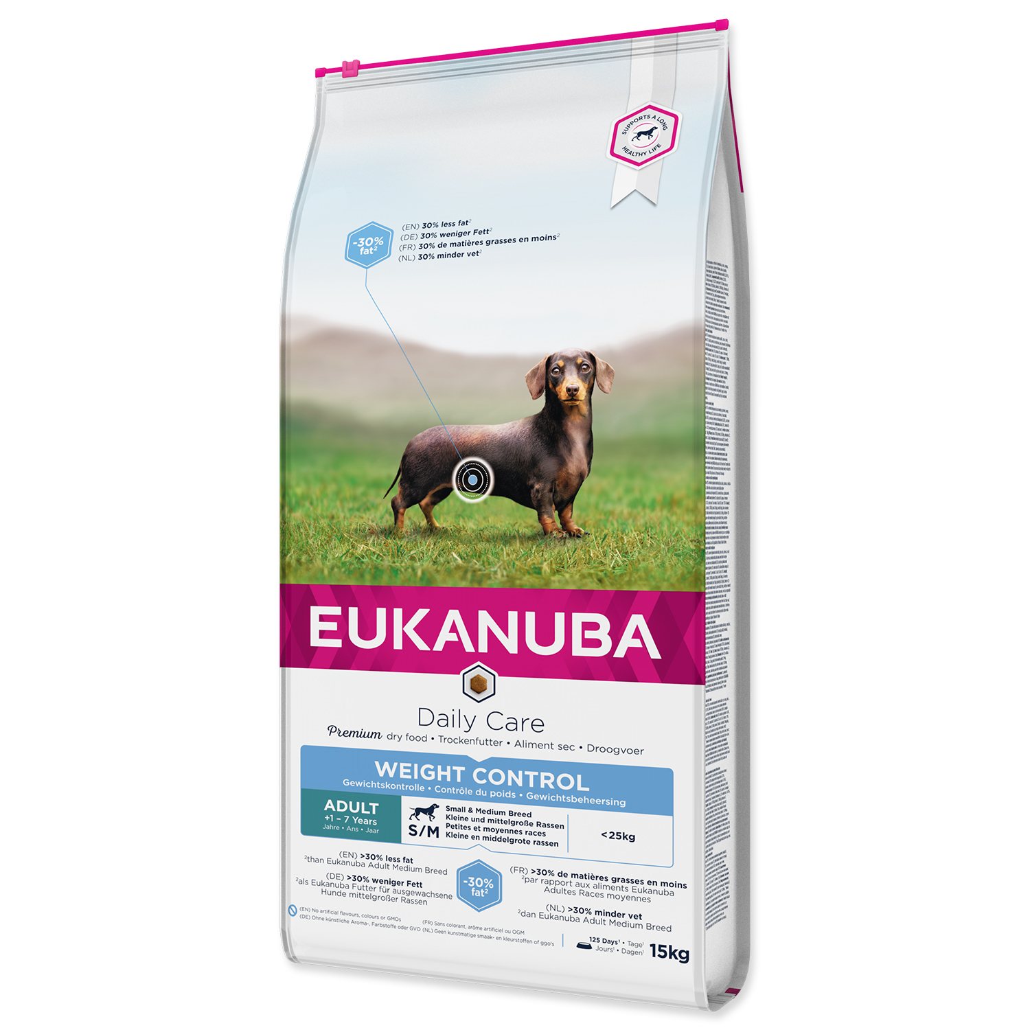 Krmivo EUKANUBA Daily Care Adult Medium Weight Control 15kg-KS