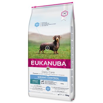 Krmivo EUKANUBA Daily Care Adult Medium Weight Control 15kg-KS
