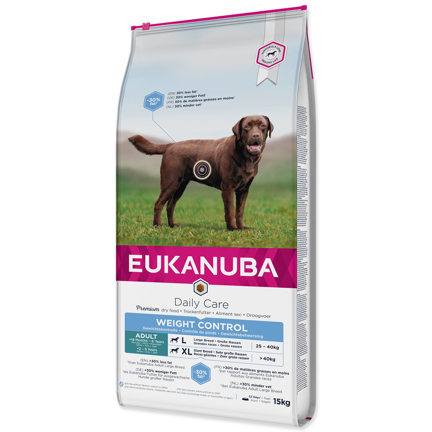 Krmivo EUKANUBA Daily Care Adult Large & Giant Weight Control 15kg-KS