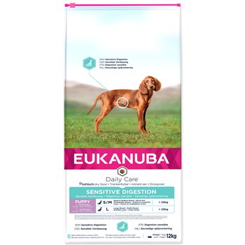 Krmivo EUKANUBA Daily Care Puppy Sensitive Digestion 12kg-KS