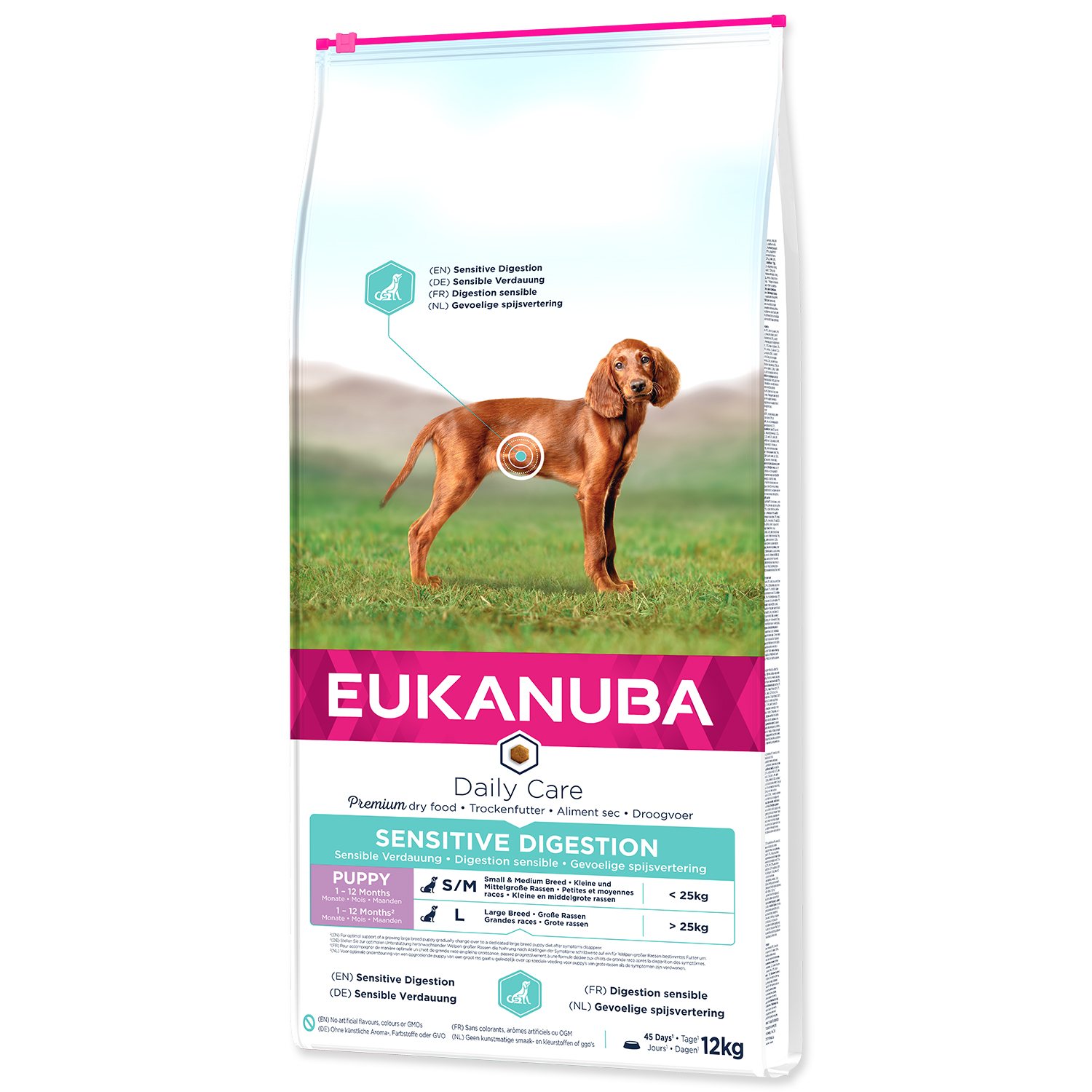Krmivo EUKANUBA Daily Care Puppy Sensitive Digestion 12kg-KS