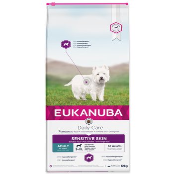 Krmivo EUKANUBA Daily Care Sensitive Skin 12kg-KS