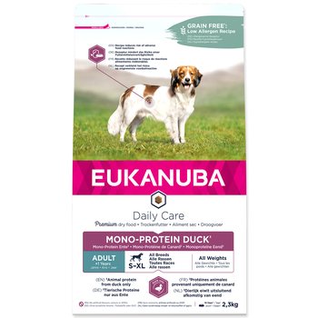 Krmivo EUKANUBA Daily Care Adult Mono Protein Duck 2,3kg-KS