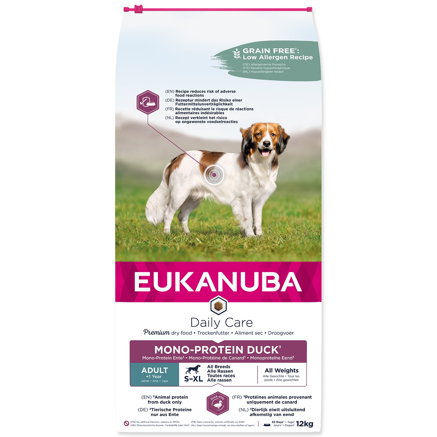 Krmivo EUKANUBA Daily Care Adult Mono Protein Duck 12kg-KS