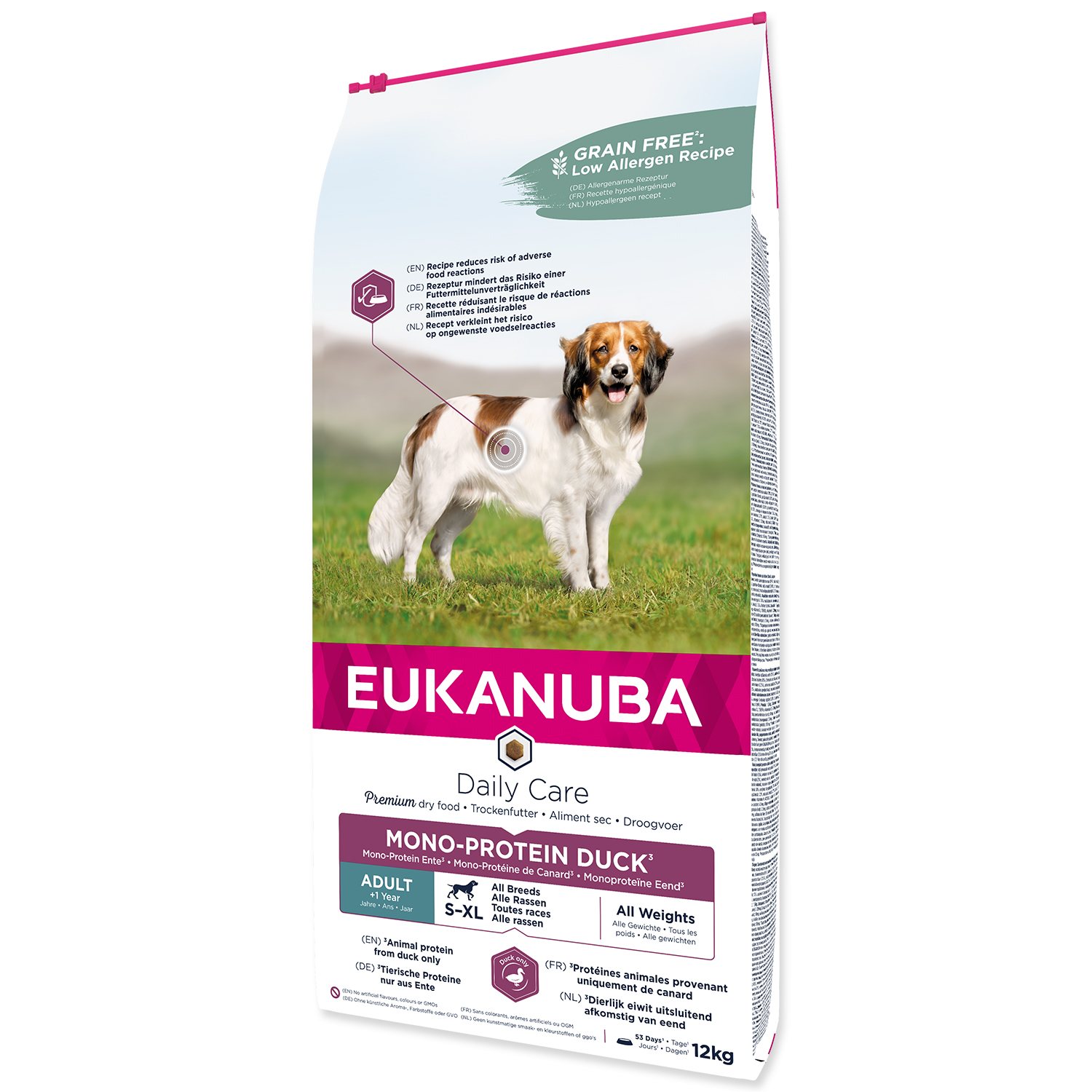 Krmivo EUKANUBA Daily Care Adult Mono Protein Duck 12kg-KS